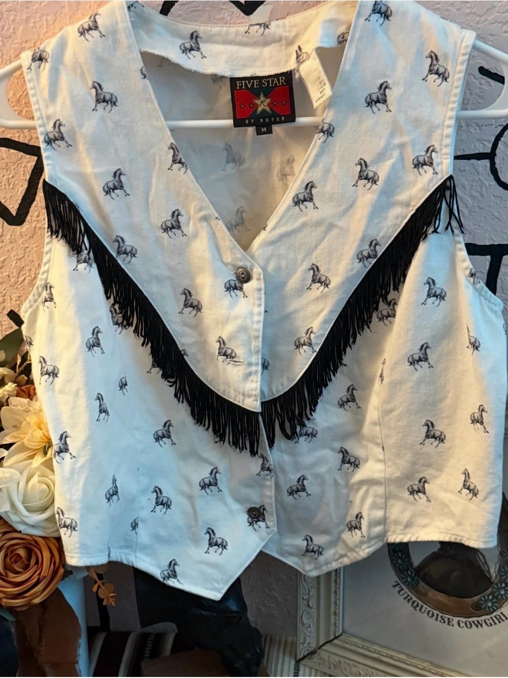 Romper Retro western vest